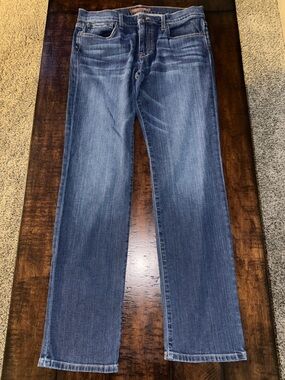 Joe’s Jeans The Brixton Sz 33 Classic Straight Leg Blue Jeans